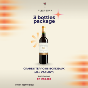 DOURTHE GRANDS TERROIRS BORDEAUX SUPERIEUR 2020 (SPECIAL BUY 3 BOTTLES)