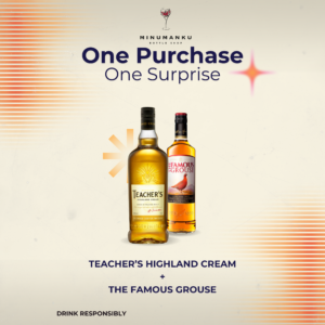 SPECIAL BUNDLING TEACHER HIGHLAND CREAM&FAMOUS GROUSE
